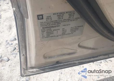 2011 Buick Enclave Cx из США, поврежденный, VIN 5GAKRAED6BJ327971